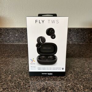 Harman Kardon FLY TWS True Wireless Bluetooth In-ear Headphones, Black